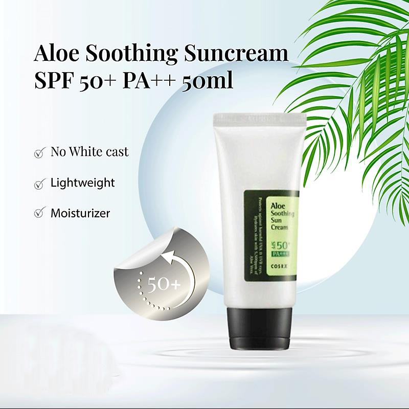 Skincare Cosrx - COSRX Aloe Soothing Sun Cream SPF50+