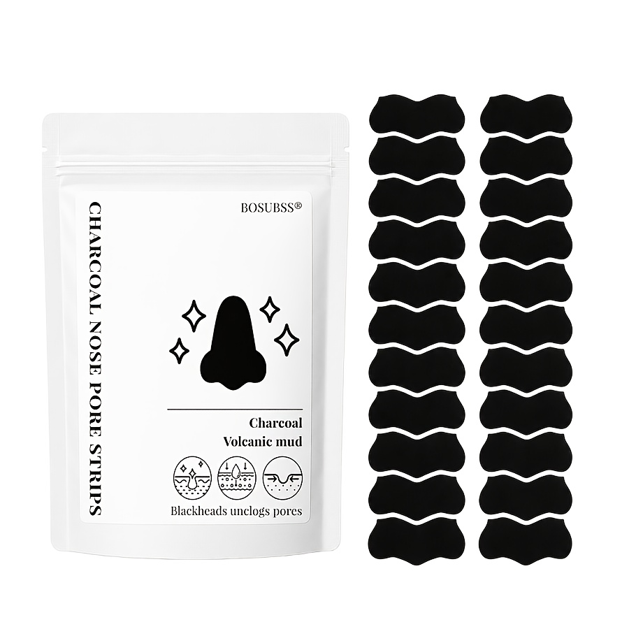 Skincare Viral - Tea Tree Charcoal Nose Strips for