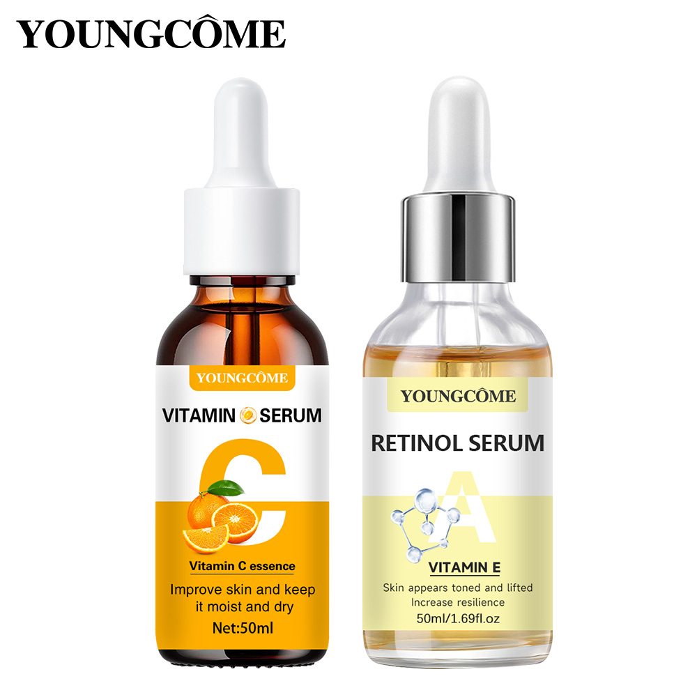 2pcs Vitamin C and retinol for - The Ordinary Serum Hyaluronic Acid 评论和价格