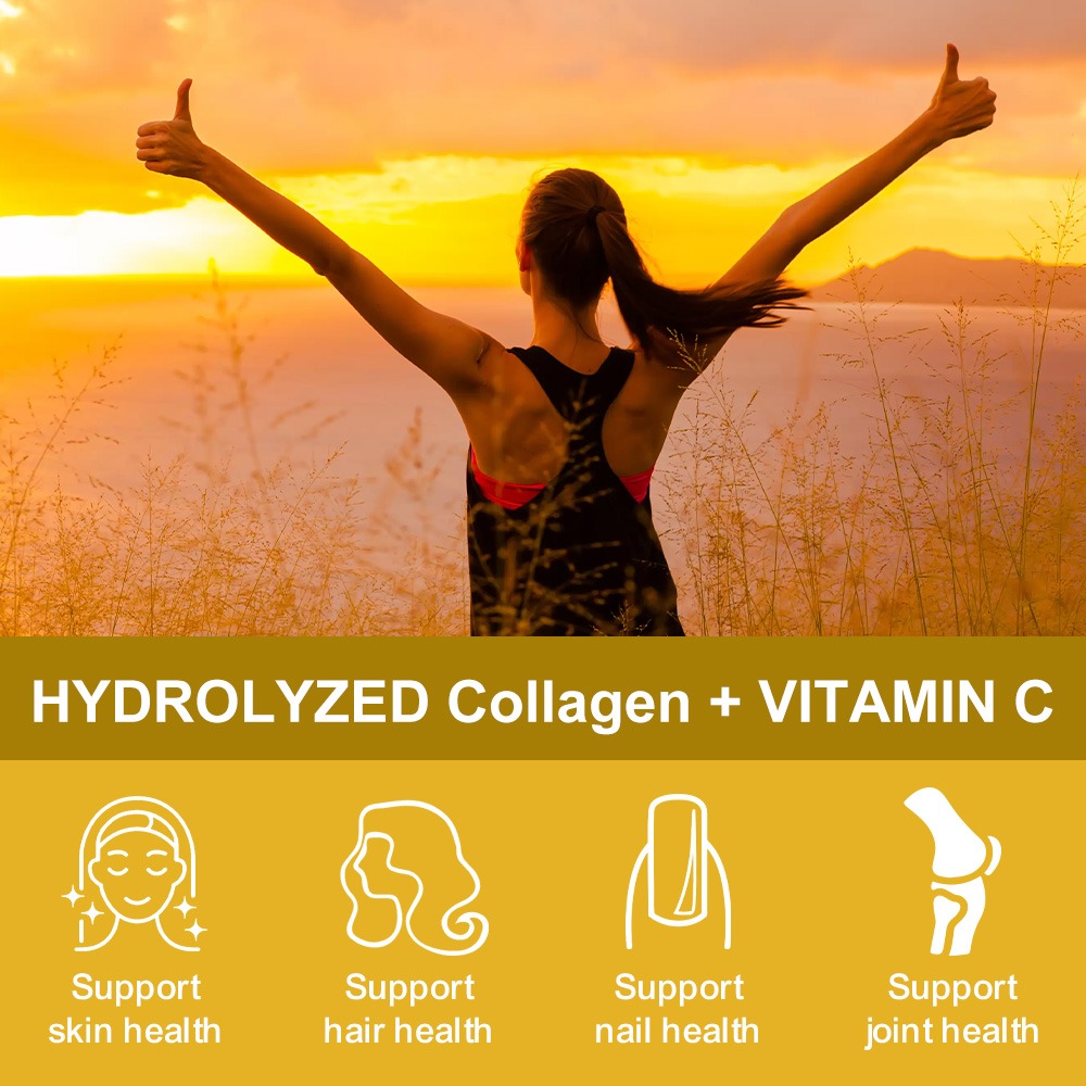 Hydrolyzed Collagen Peptide Su - Vitamin C Powder 评论和价格