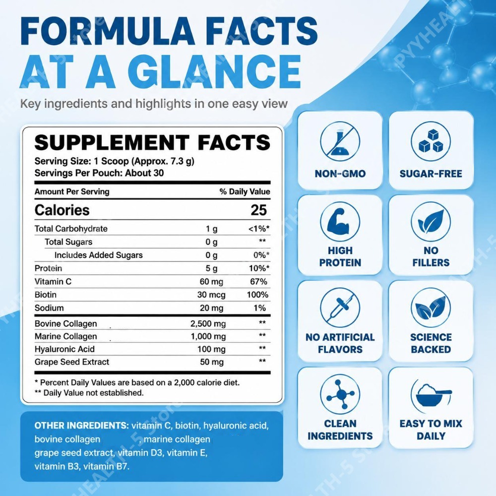 Multi Collagen Superblend Powd - Vitamin C Powder 评论和价格