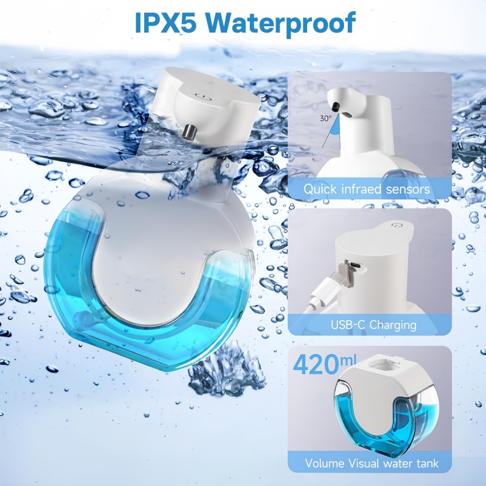 Automatic Soap Dispenser Infra - Skincare Viral 评论和价格