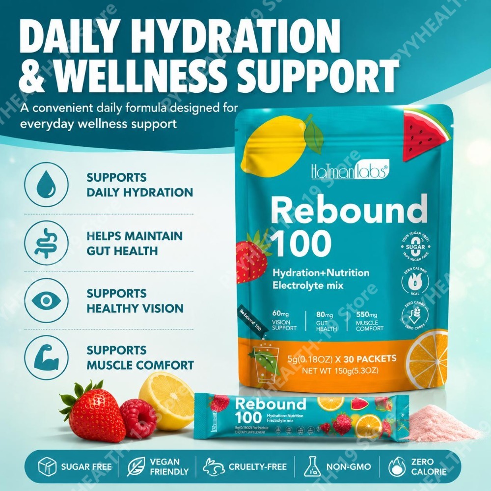 HalmanLabs Rebound 100 Electro - Vitamin C Powder 评论和价格