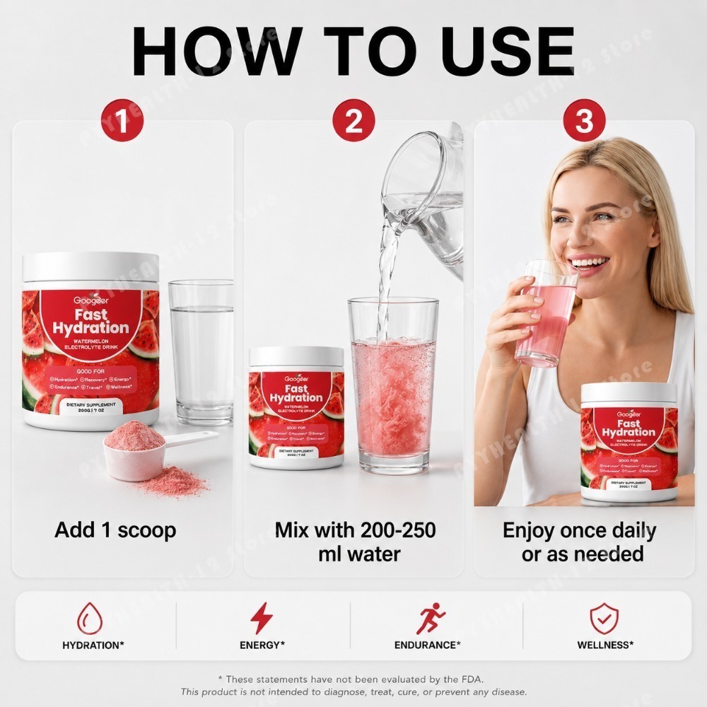 Googeer Watermelon Electrolyte - Vitamin C Powder 评论和价格