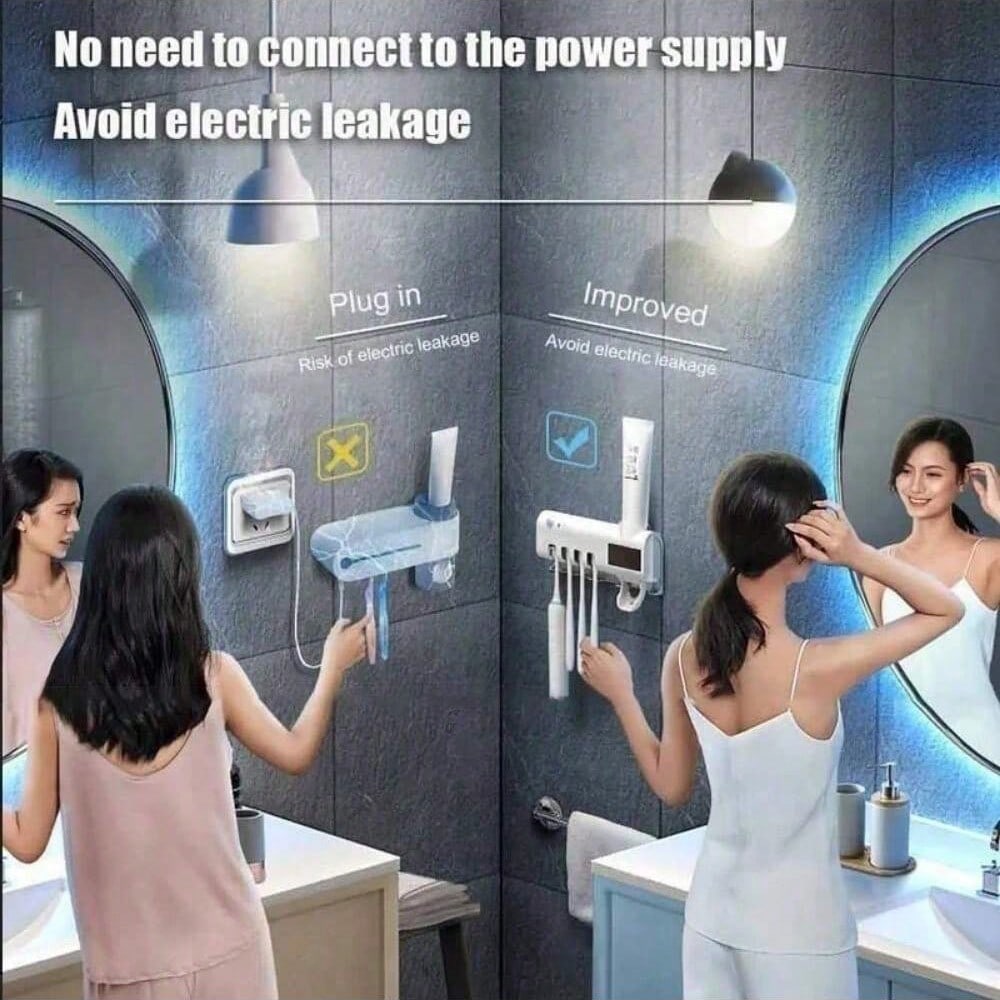 2026 Wall-Mounted Smart Toothb - Skincare Viral 评论和价格
