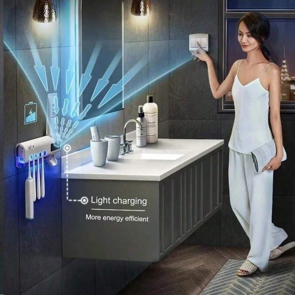 2026 Wall-Mounted Smart Toothb - Skincare Viral 评论和价格