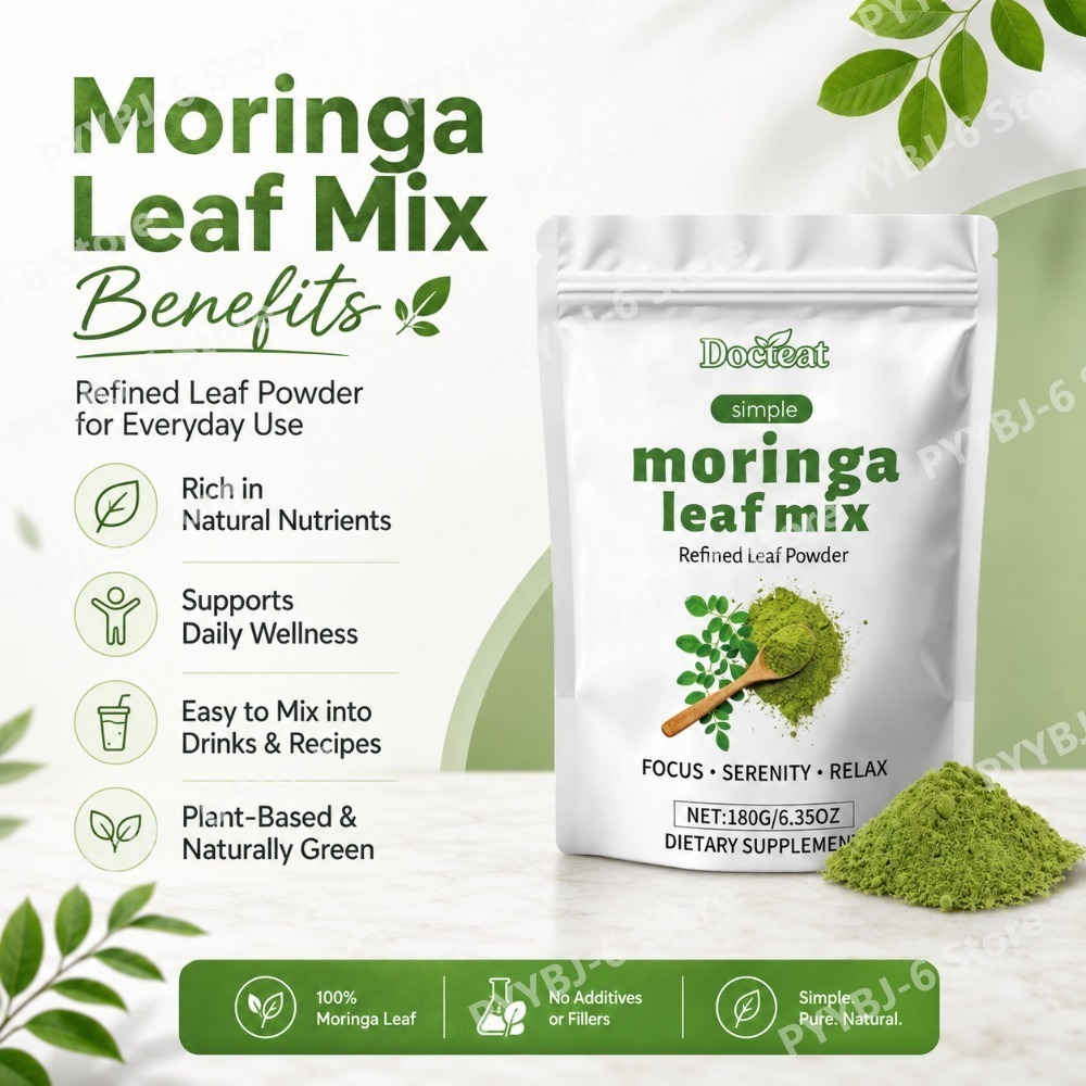 Docteat Moringa Leaf Powder, R - Vitamin C Powder 评论和价格